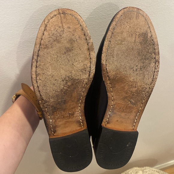 G.H. Bass & Co Weejuns Black Patent Leather Penny Loafers - Picture 12 of 17